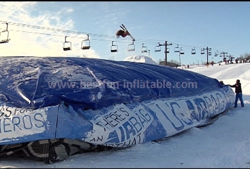 Logo Print Mountain Ski Air Bag