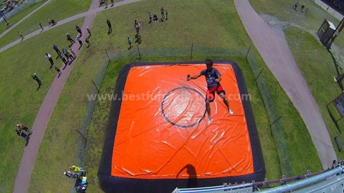 Logo Print Summer Freerunning Landing Pad