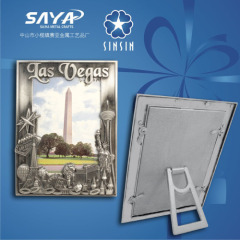 Promotional price metal souvenir picture frame