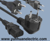 Europe power supply cord