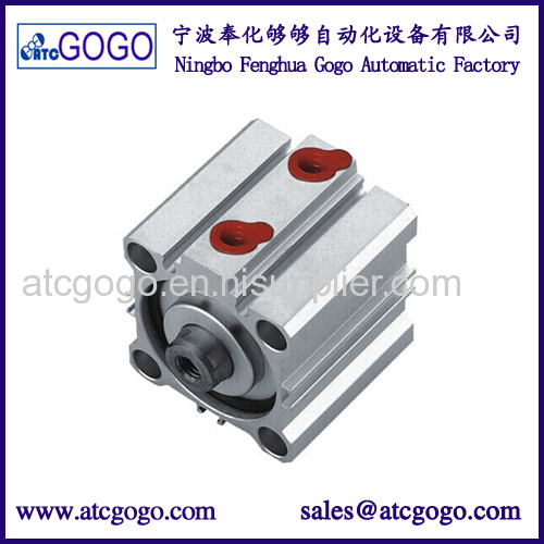 smc type small aluminum compact pneumatic thin air cylinder CQ2