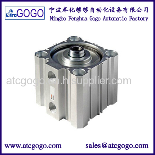 smc type small aluminum compact pneumatic thin air cylinder CQ2