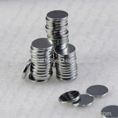 Nickel neodymium speaker magnet