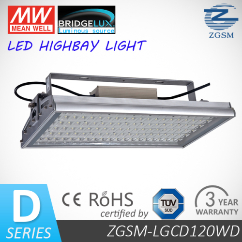 High lumen output 120W LED industrial light for supermarket