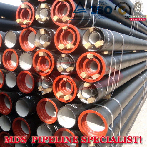 500mm ductile iron pipe