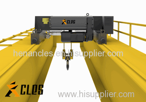 Manufacturing Industry Cranes CHD Series low headroom double girder overhead crane
