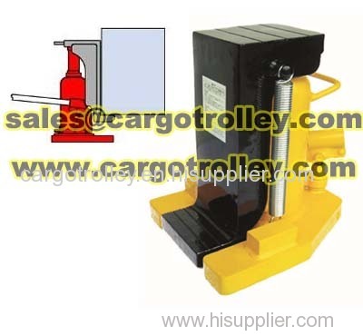 Hydraulic toe jacks durable quality