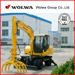 DLS880-9A Wheeled Hydraulic Sugarcane Wood Loader