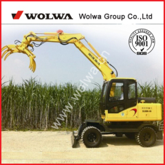 Hydraulic Wheeled Sugarcane Wood Loader