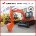 Wolwa 8T Wheeled Hydraulic Excavator Wheeled Exavator