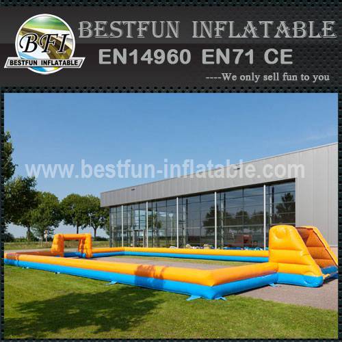 Cheap inflatable outdoor soccer field