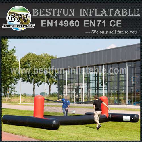 Small inflatable outdoor soccer