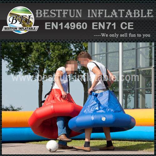 Popular inflatable soccer suit