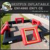 Inflatable football field quadro