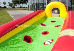 Football inflatable golf game