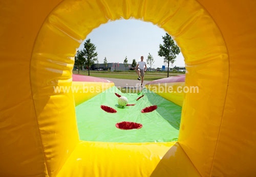 Football inflatable golf game