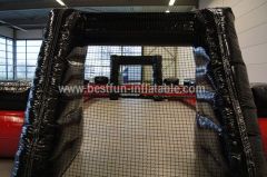 Human Foosball inflatable structure with bars