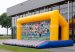 Commercial inflatable soccer goal