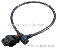 Plastic head cable lock