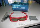 USB Rechargeable Universal 3D Active Shutter Glasses 120Hz 1.5mA CE FCC