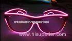 Plastic El Wire Glasses Colorful Frames For Christmas Festival Party
