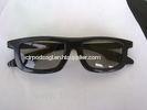 Real D Plastic Circular Polarized 3D Glasses For TV With RoHs CE