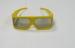 Big Size Linear Polarized 3D Glasses , Movie Theater 3D Glasses