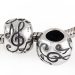 European Style Sterling Silver Music Note Beads Wholesale