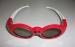 Red Rechargeable Xpand 3D Shutter Glasses LCD Emitter For Current Movies