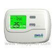 White 5+2 DayProgrammable thermostat 24 Volt , Adjustable cycle rate