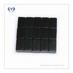 Neodymium/NdFeB block magnet with black epoxy coating