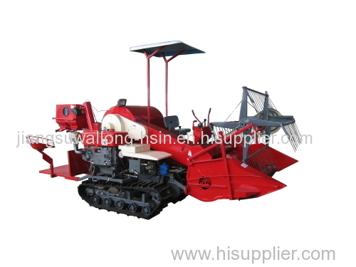 Crawler Type Small Rice Combine Harvester