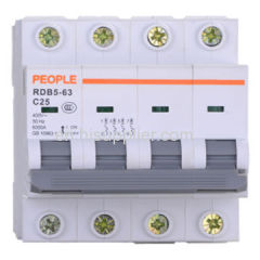 Miniature cricuit breaker (MCB)