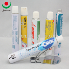 cosmetic tube hair dye tube