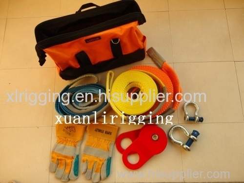 4wd recovery strap kit