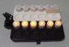 White rechargeable LED candles
