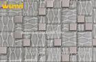 Fading Resistant Electroplate Glass Bathroom Mosaic Tiles / Interior Decorative Tile