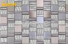 Low Temperature Resistance Glass Stone Kitchen Mosaic Tiles For Backsplash