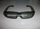 Anti UV380 Linear Polarization 3D Glasses For Movie Foldable / Reusable