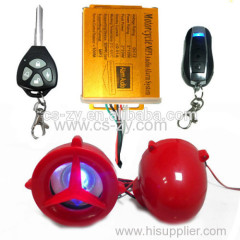 waterproof radio mp3 player for motorcycle anti-theft with benz logo