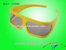0.18mm Lenses Linear Polarized 3D Glasses Red Cyan / Green Magenta OEM