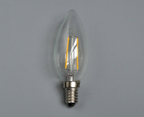 Dimmable LED Filament Candle Bulbs Free Shipping