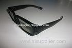 Economical Imax Linear Polarized 3D Glasses , Plastic Eyewear