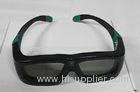 Custom Plastic DLP Link Active Shutter 3D Glasses Rechargeable OEM