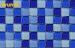 Dark Blue and Light Blue Swimming Pool Mosaic Tiles , Glass Mosaic Wall Tile