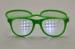 Double Effect Plastic Diffraction Glasses Flip Up Style For Decoration