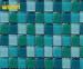 Alkali - Resistant Swimming Pool Glass Modern Mosaic Tile 23 23mm Chip Size