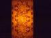 Custom printing ABS plastic LED decorative pillar candles with Remote control