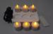 Battery powered Flickering Rechargeable LED Candles For Halloween party