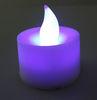Pink color flameless ABS LED tealight candles for Christmas Day